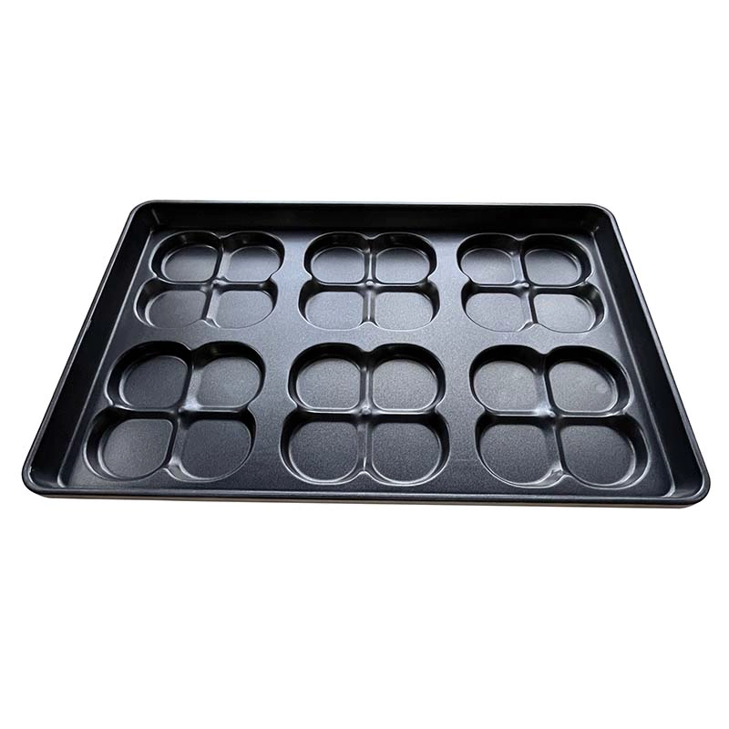 2-Zwillings-Burger-Pan-Bun-Brot-Backblech