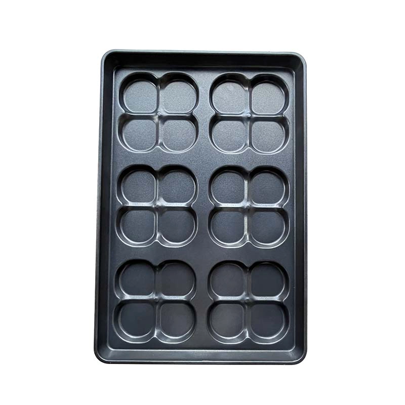 2-Zwillings-Burger-Pan-Bun-Brot-Backblech
