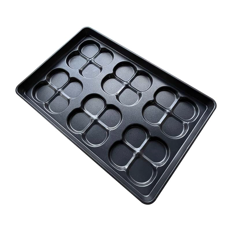 2-Zwillings-Burger-Pan-Bun-Brot-Backblech