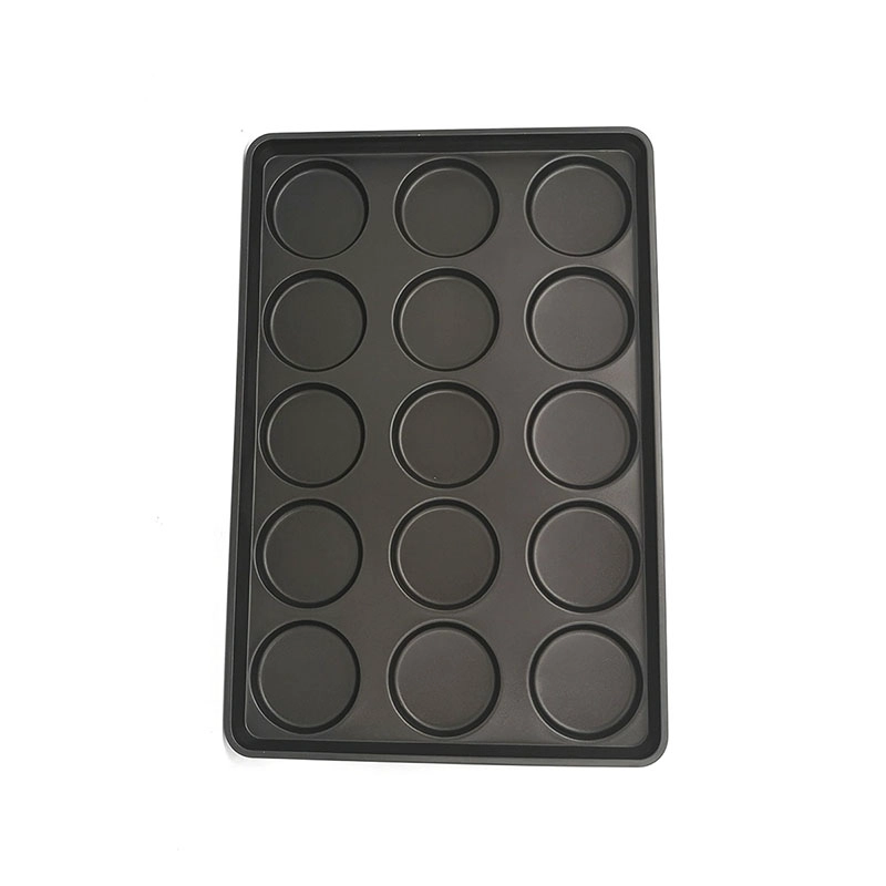 Teglia per hamburger da 400 x 600 mm, 15 tazze, 3,5