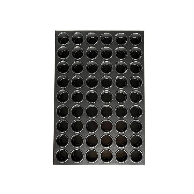 China 54 Mold Mini Round Muffin Cupcake Baking Tray manufacturer