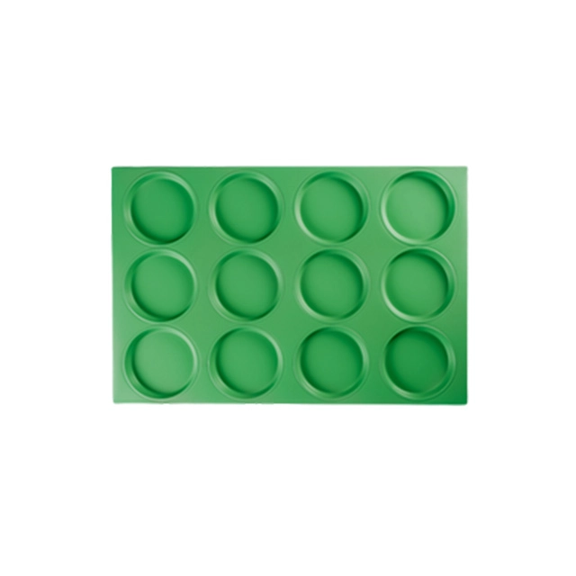 12-mold Round Muffin Cupcake Pancake Baking Tray