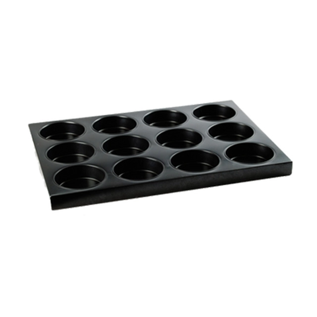 12-mold Round Muffin Cupcake Pancake Baking Tray