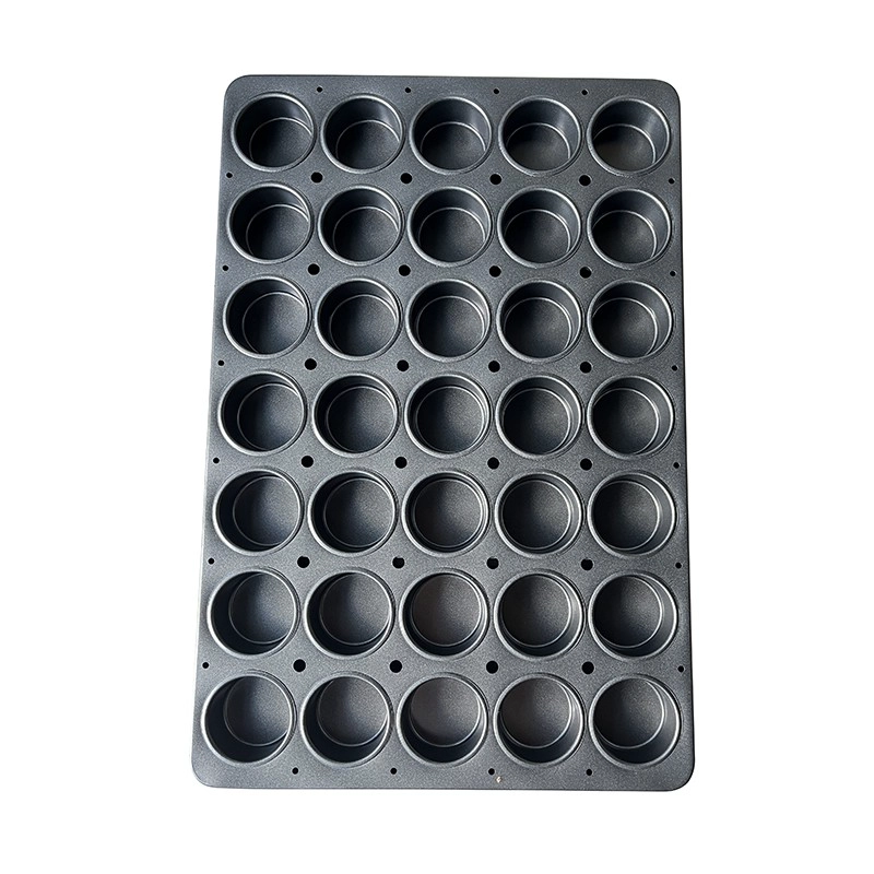 35-Tasse-Runde Cupcake Backschale