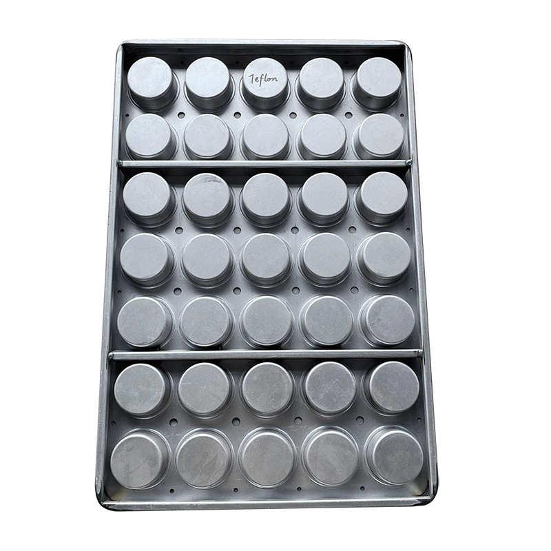 35-Tasse-Runde Cupcake Backschale