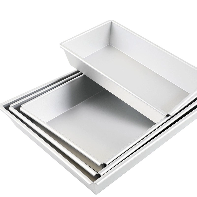 Handmade Detroit-Style Pizza Pan Rectangle Pizza Tray