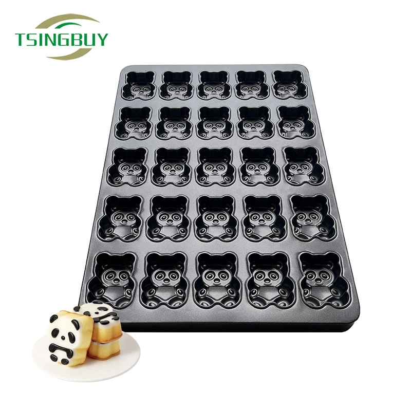 Tsina 25-Molds Panda Shaped Mould Baking Pan Manufacturer