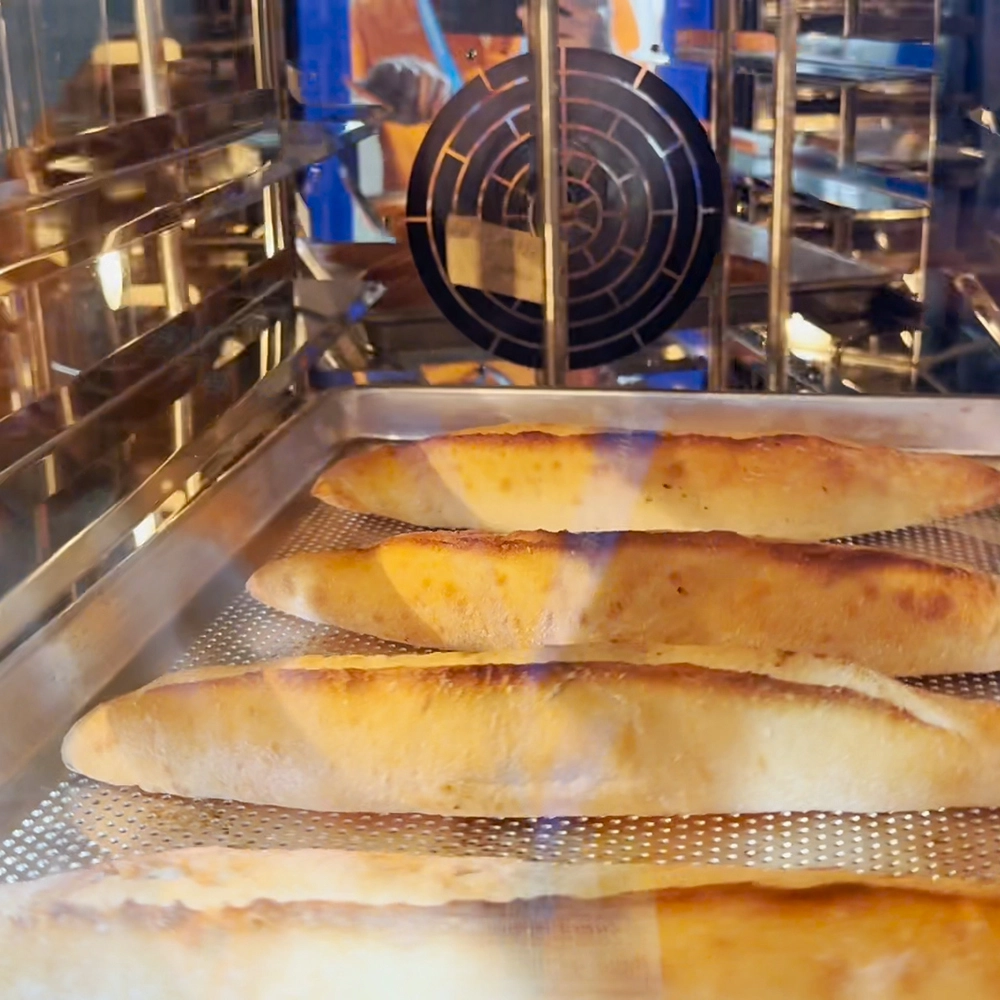 5 Trays Hot Air Rotary Convection Oven with Proofer
