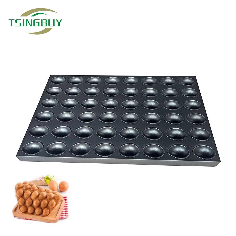 Moldes para hornear con forma de huevo de 48 cavidades Bandeja para hornear Bandeja para hornear