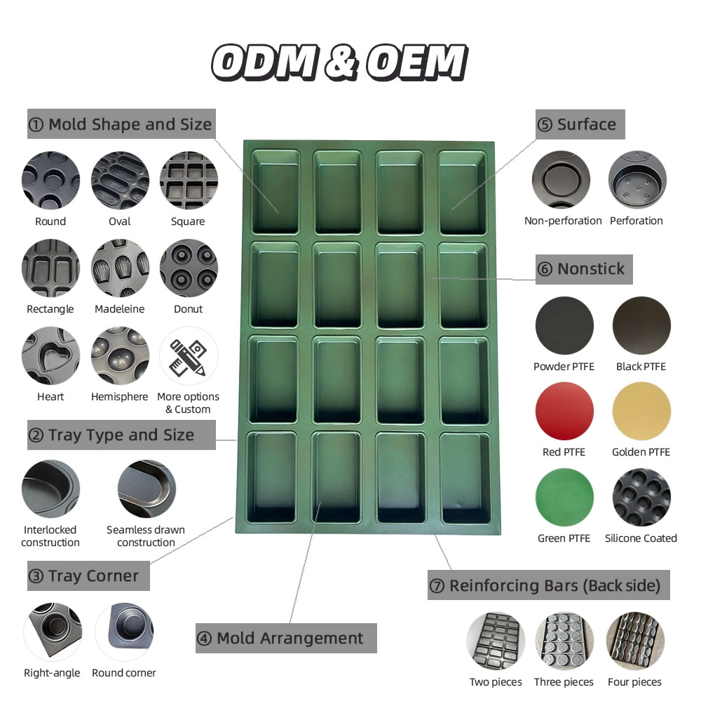 65-Cavity Oval Molds Cupcake Muffin Baking Pan - COPY - 6we63l
