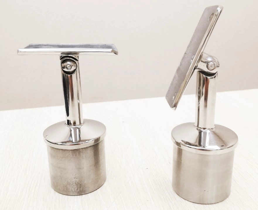 1 1/2 inch stainless steel post handrail bracket