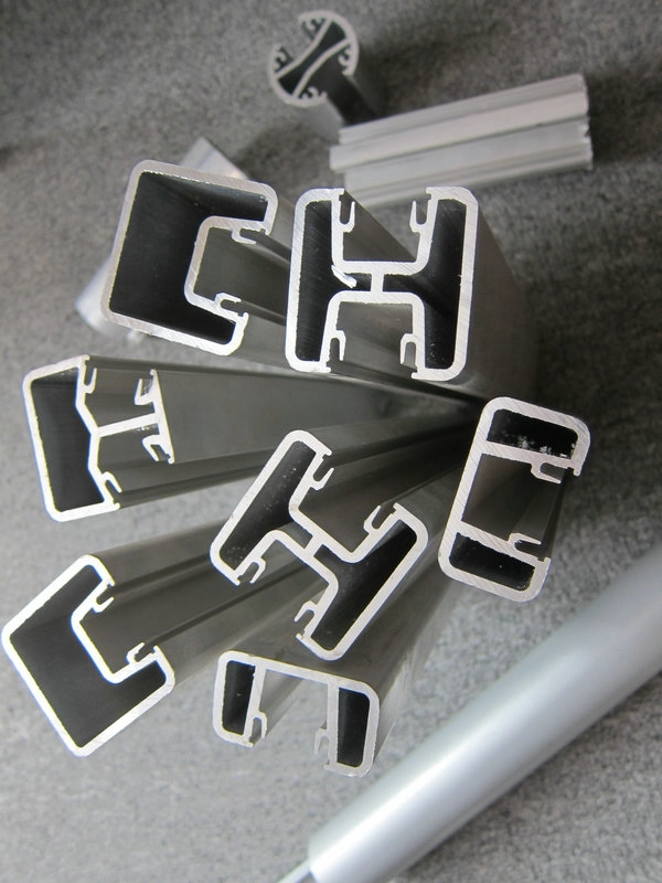 1265mm high square 180 degree aluminum post