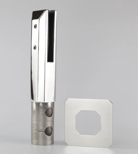 2205 Grade Stainless Steel Base Plate and Core Drill Glass Spigot