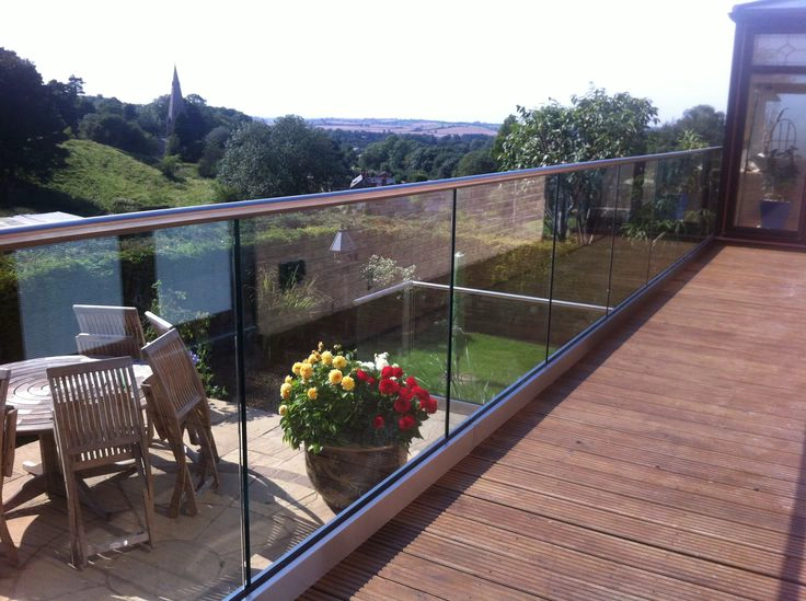 Aluminum profile U channel for frameless glass railing balustrade design for 10-12mm glass
