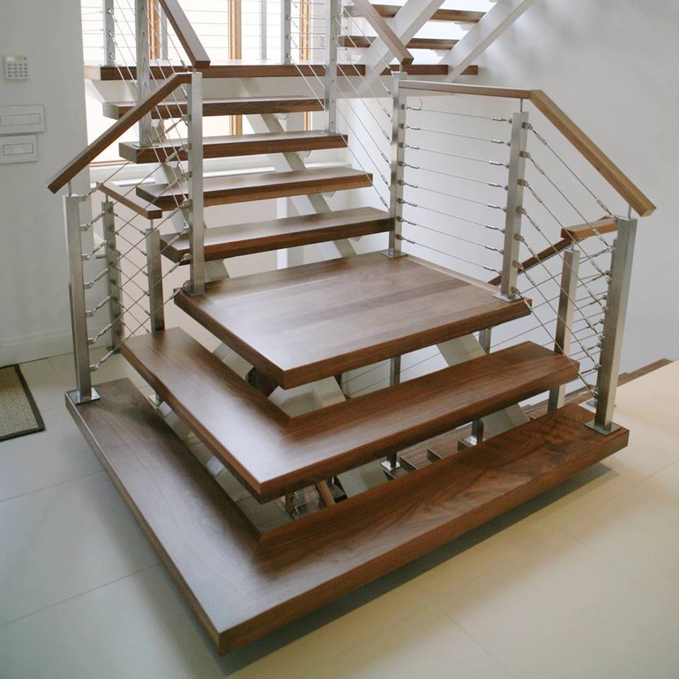 Baclony Railing Design/ Stainless Steel Cabling Railing System/ Balustrade Post