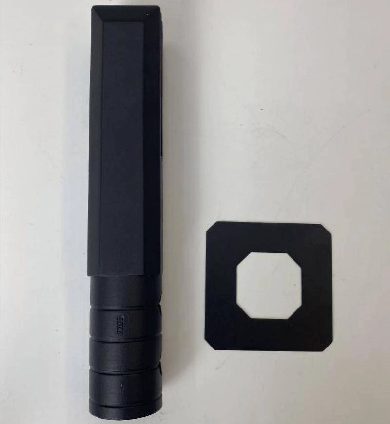 Black Color Duplex 2205 Square and Round Glass Spigot for Swimming Pool