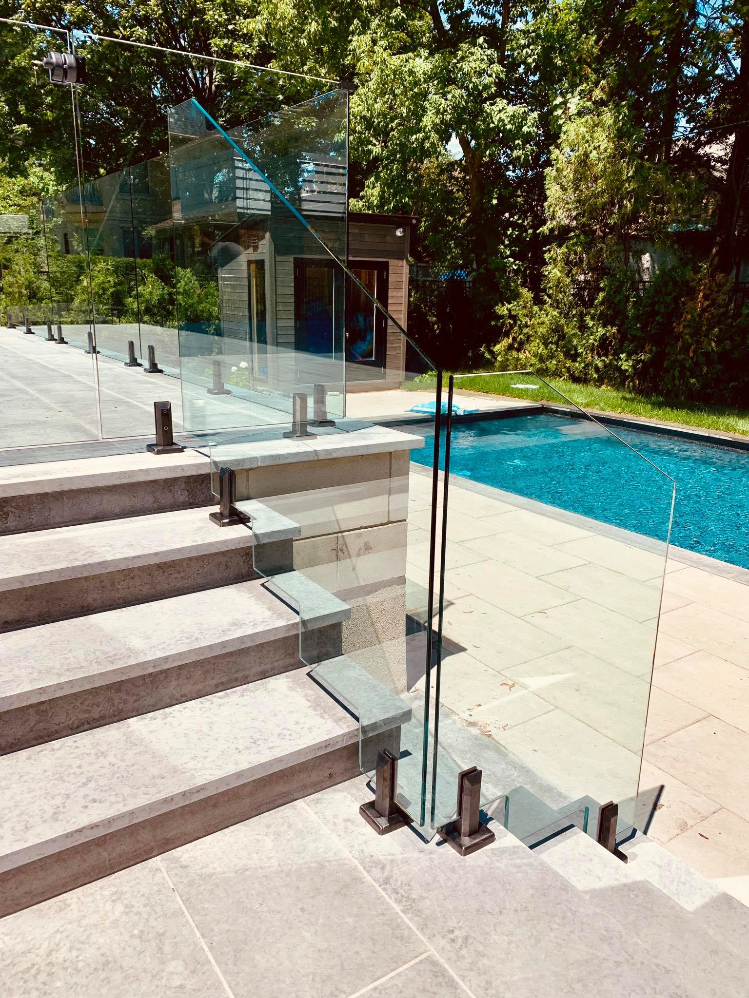 Black color stainless steel pool fence spigot