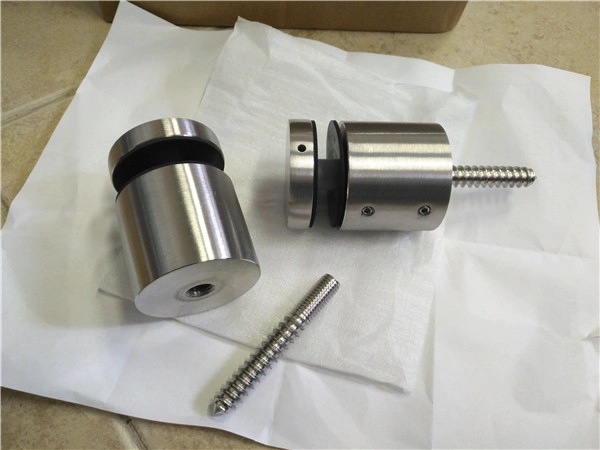 C.R. LAURENCE RS0B2134BS CRL Base et capuchon d'entretoise en acier inoxydable brossé