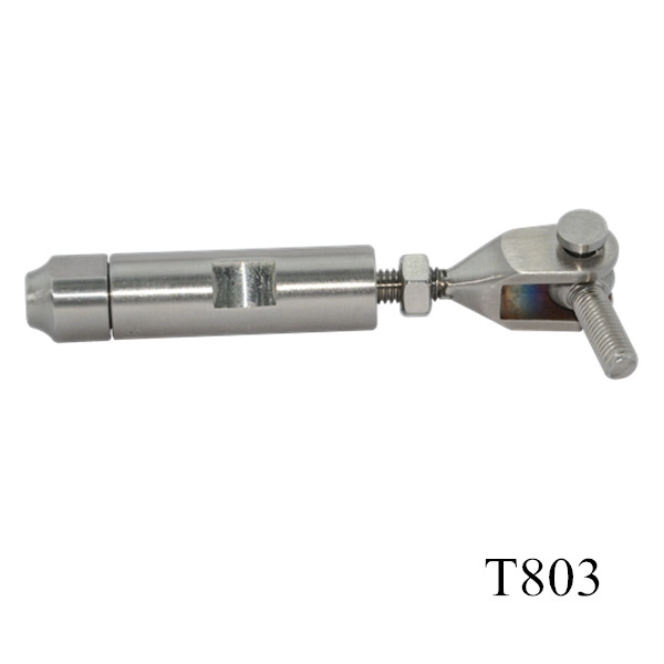 Cable fitting for 3mm to 5mm diameter cable 316 stainless steel