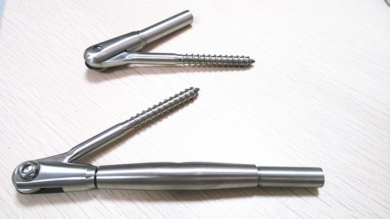 Cable railing design cable tesnioner T804 for diameter 4mm,5mm,6mm wire rope from China factory supplier