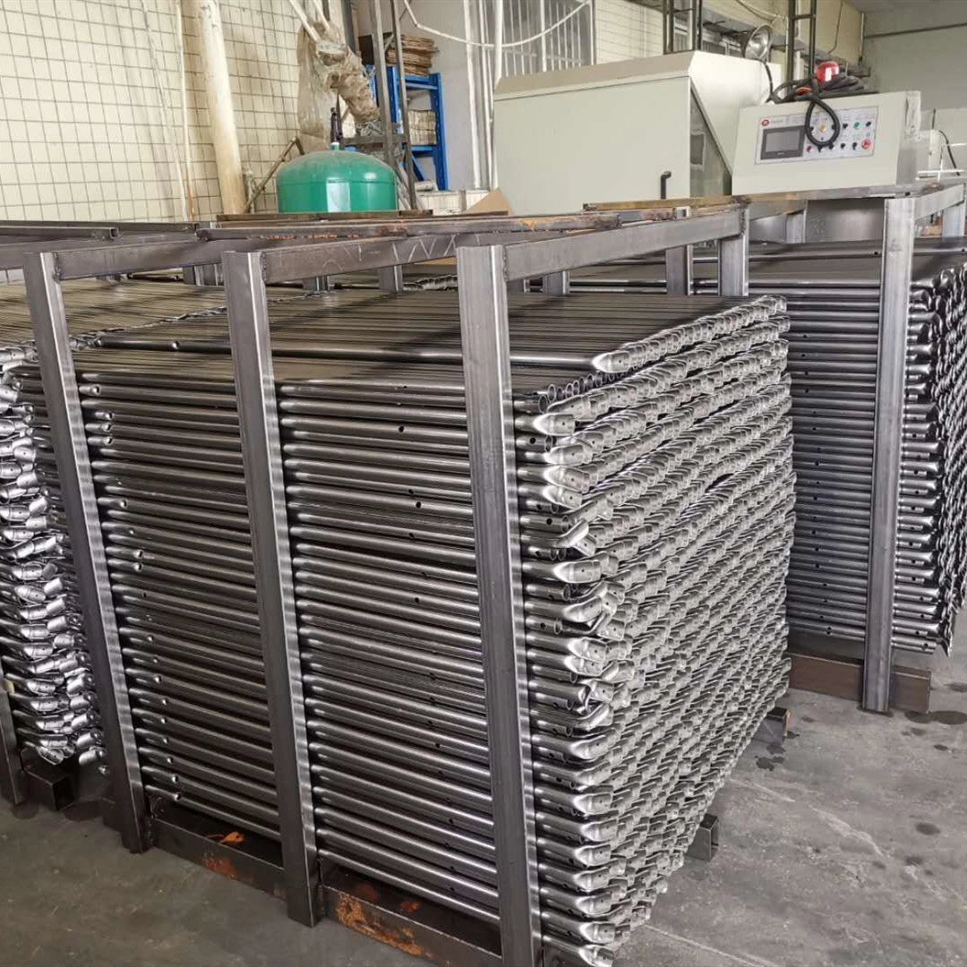 Cheaper Galvanized Steel Balustrade Formed Tip with Punch for Sprial Stair