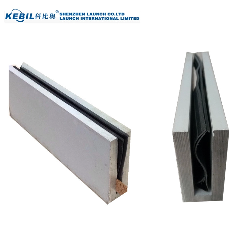 Canal en U en aluminium de Chine usine pour la balustrade en verre de balustrade en verre