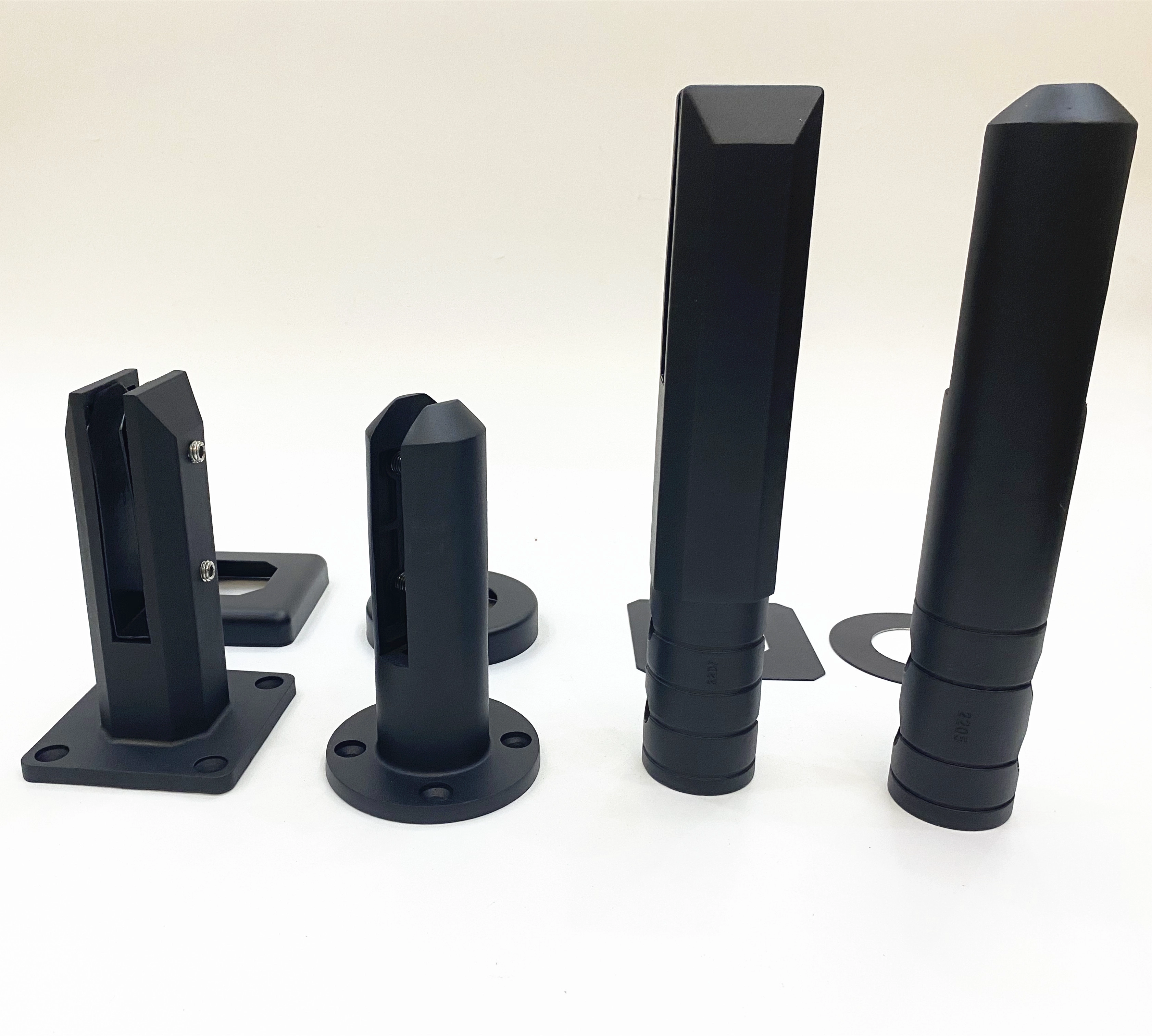 Accesorios de barandilla personalizados Acero inoxidable 2205 Abrazadera de espita Espita de vidrio para valla de cubierta de piscina