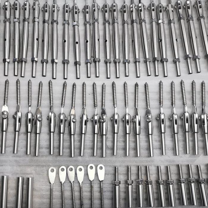 Tendeurs de câble de câble de garde-câbles en acier inoxydable de pont