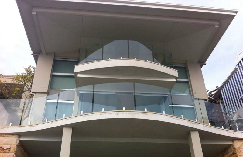 Duplex 2205 Roestvrijstalen Base Mounted Square Glass Spigot voor zwembad Fencing Balcony Railing