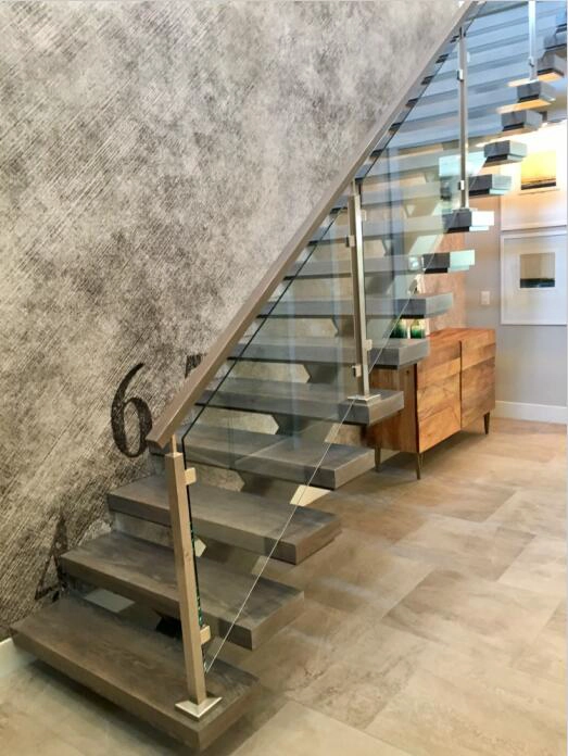 Εργοστάσιο Τιμή 40x40mm ή 50x50mm Γυαλί Baluatrade Square Handrail Post