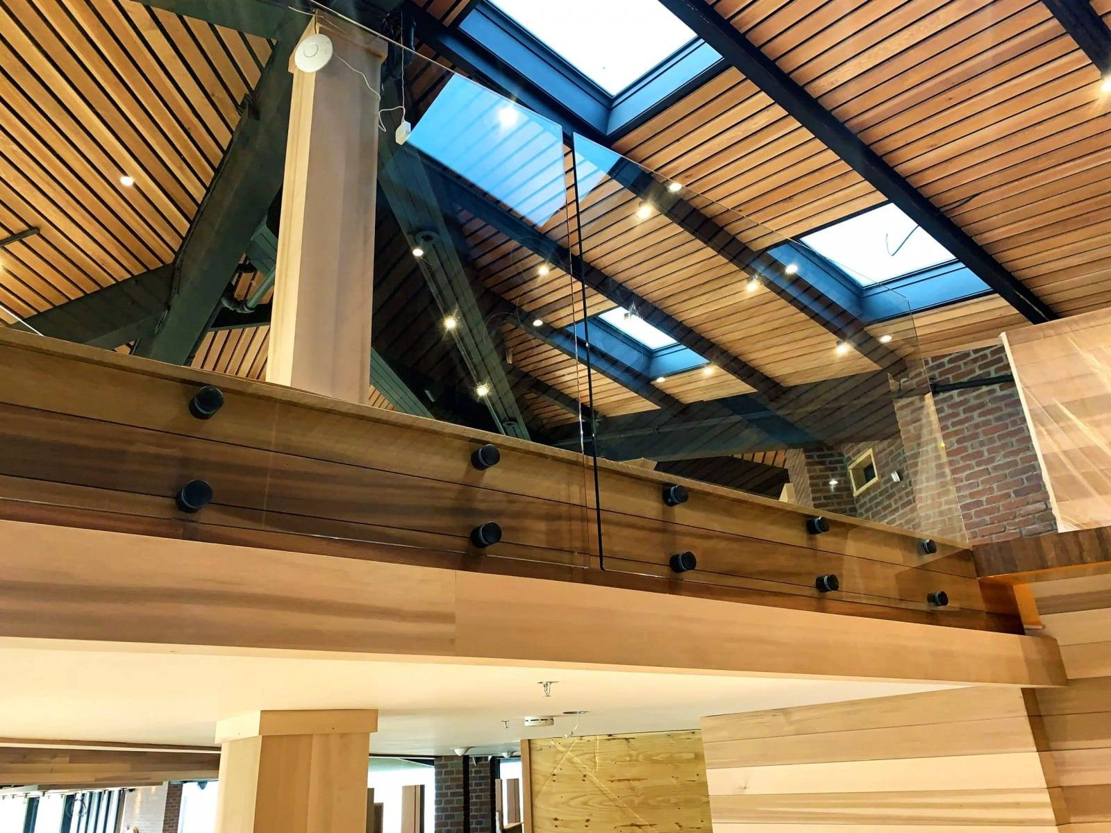 Frameless Glass Railing Stainless Steel Glass Balustrade Standoff Pins for Concrete or Wood