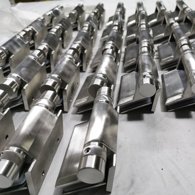 Glass to wall self-closing glass door hinges for swimming pool gate
