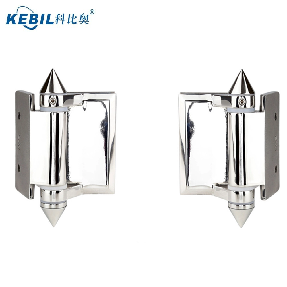 Glass to wall self-closing glass door hinges for swimming pool gate