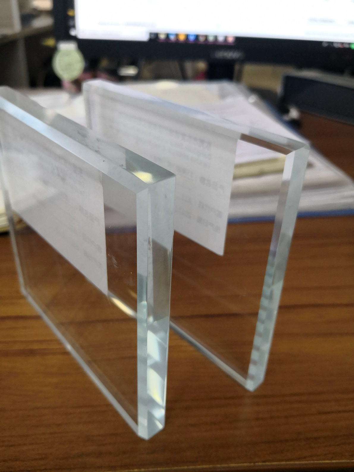 Laminated or Tempered glass for terrace and stair glass railing