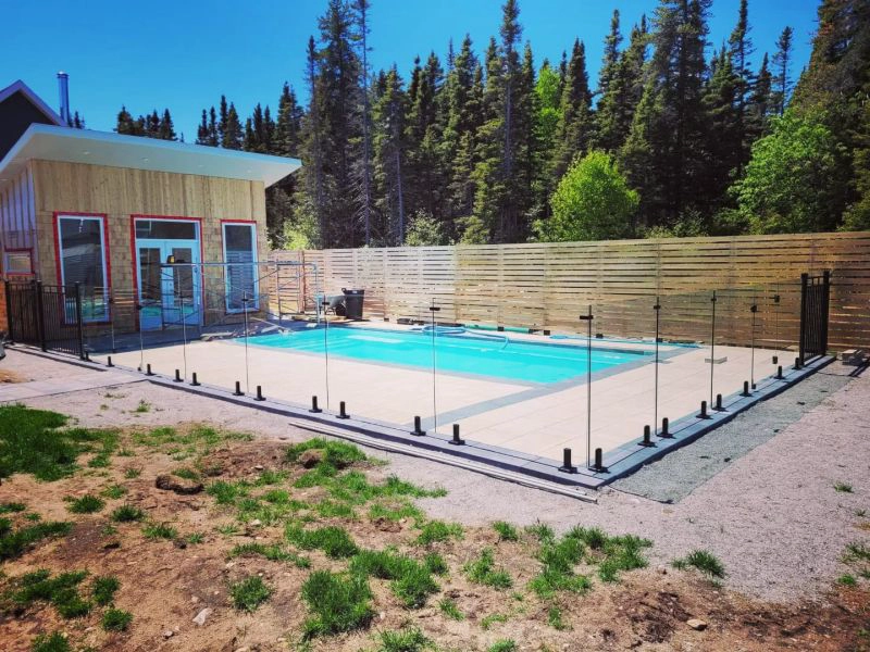 Canada verstelbare glazen spie met 4 ovale gaten voor frameloze zwembadafrastering glazen balustrade