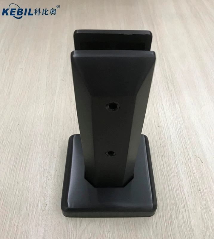 New Design Black Matt Stainless Steel Fence Clamp Glass Pool Fence Spigot SBM-3