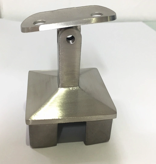 Neuer Entwurf 40x40mm justierbarer quadratischer Handlaufhalter (Modell NCF-40X)