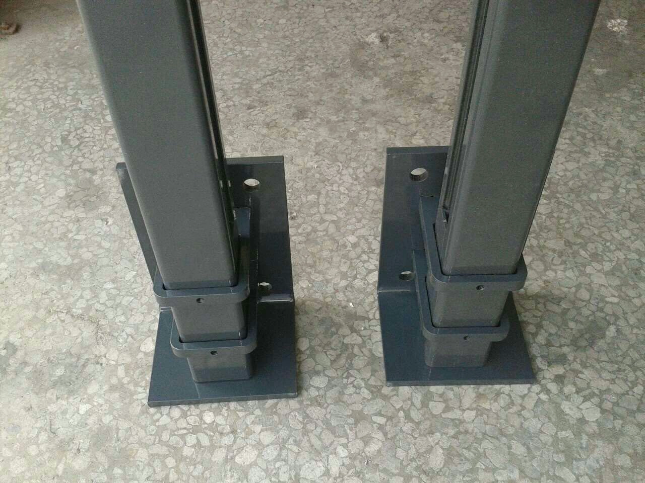 Σκόνη επίστρωση άκρη των υστέρων τοποθέτησης αλουμινίου για εξωτερική κιγκλίδωμα μπαλκόνι