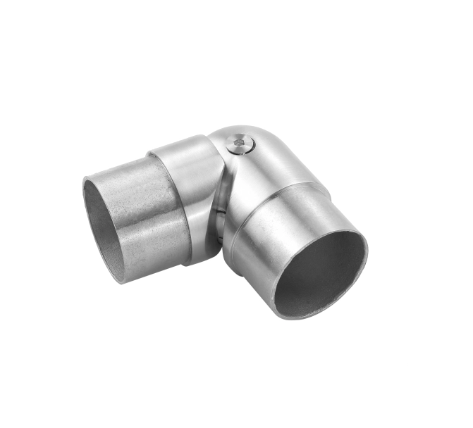 SS304/316 inox round tube corner connector 90 degree Casting 42.4mm 50.8mm