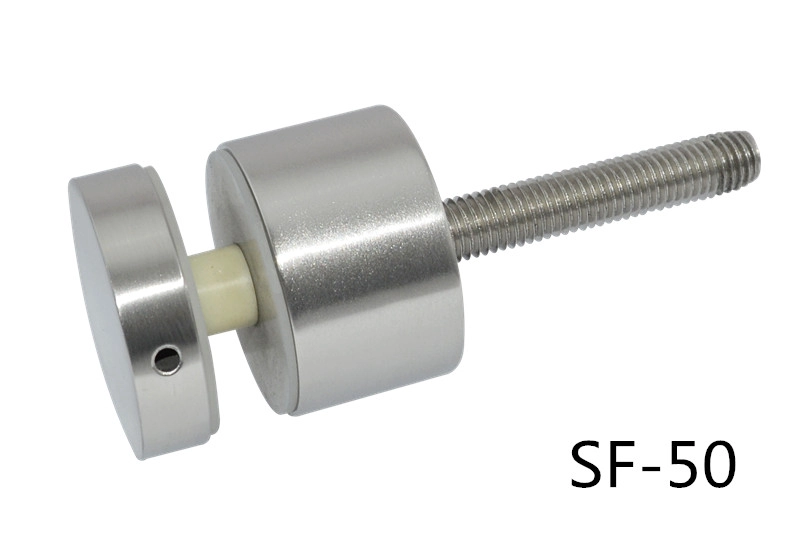 Shenzhen lancio in acciaio inox supporto di braccio di ferro vetro, SF50