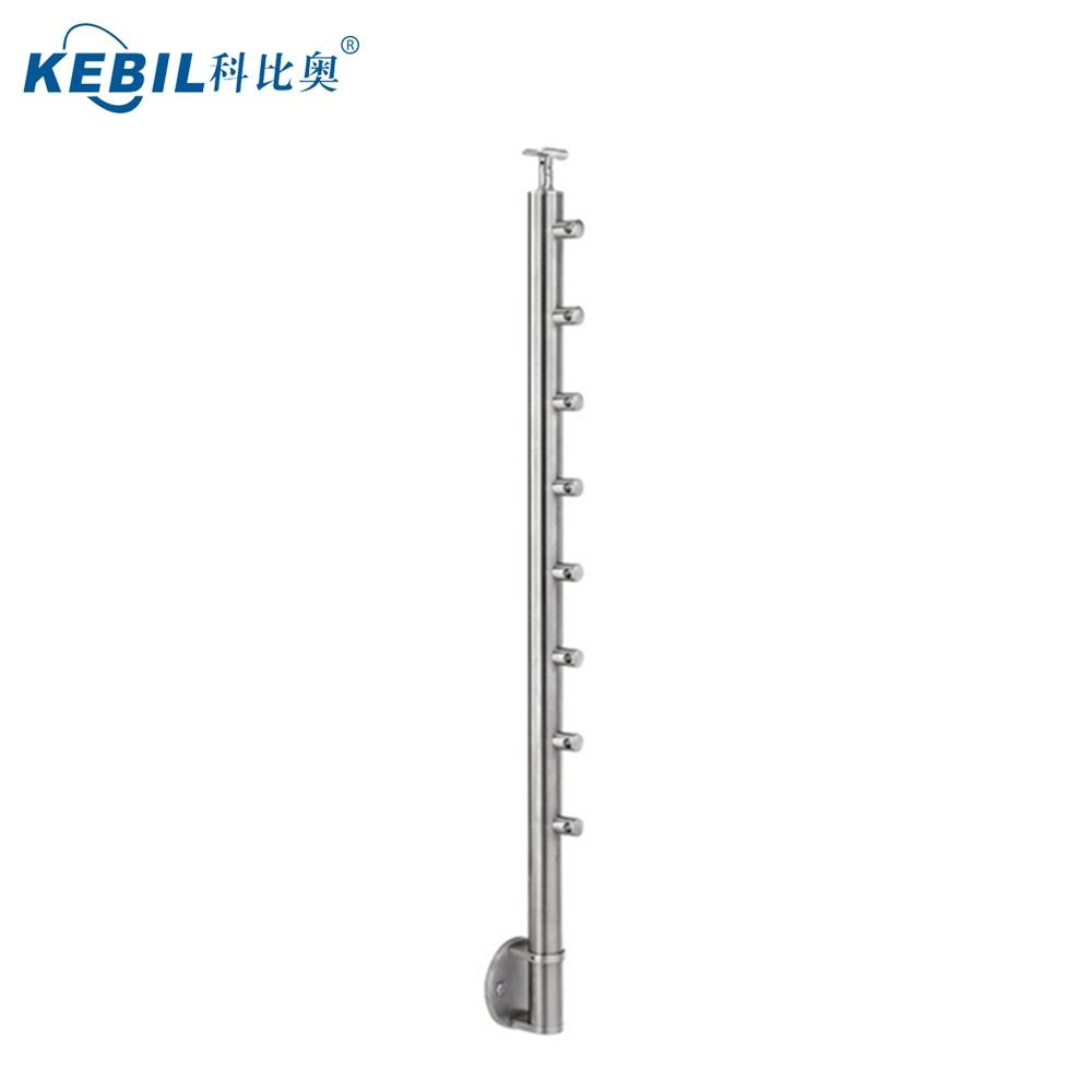 Side Mounted Stainless Steel Crossbar Railing for Stair/Terrace/Balcony Railing Designs