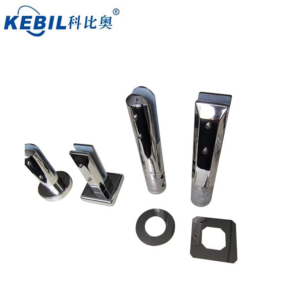 185mm Altezza solido perforato SS316 Spigot di vetro per la ringhiera della piscina