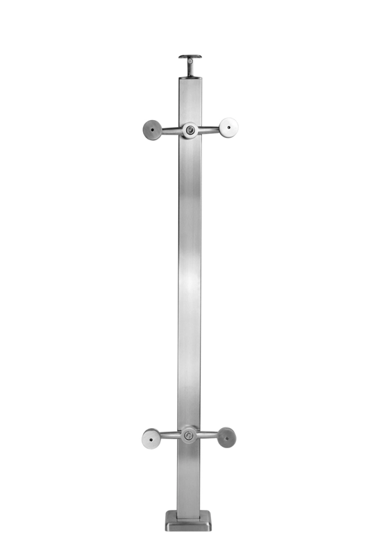 Spider bracket balustrade post, heavy duty glass balustrade post with spider fitting