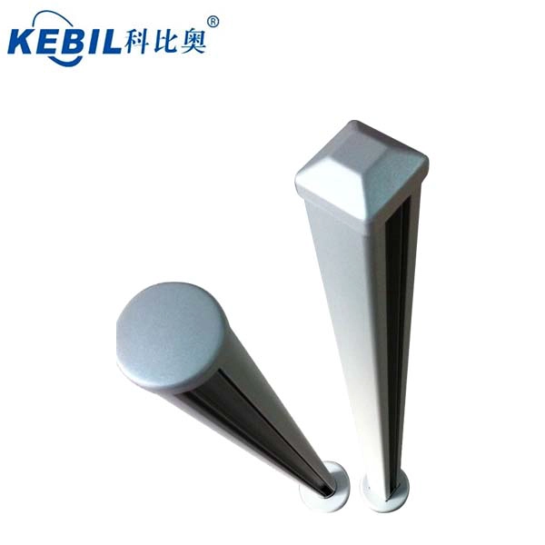 Square Type and Round Type Aluminum Post and Fittings Balustrade for Deck,Balcony and Pool Fence Aluminum Glass Railing System