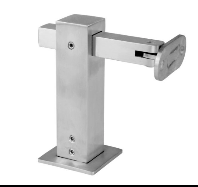 Square tube and wall connect stainless steel bracket