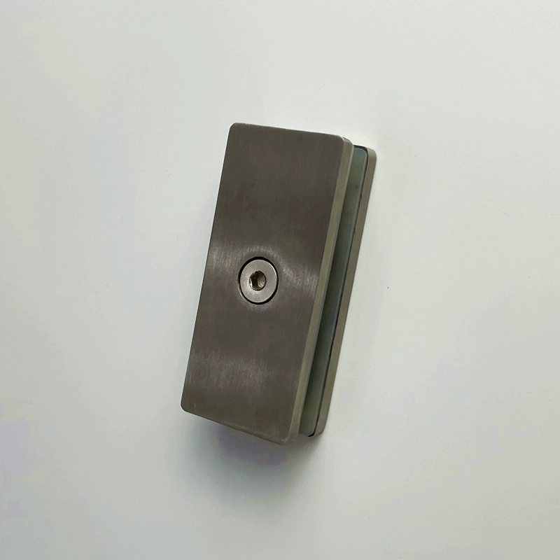 Stainless Steel 180 Degree Glass to Glass Inline Connector