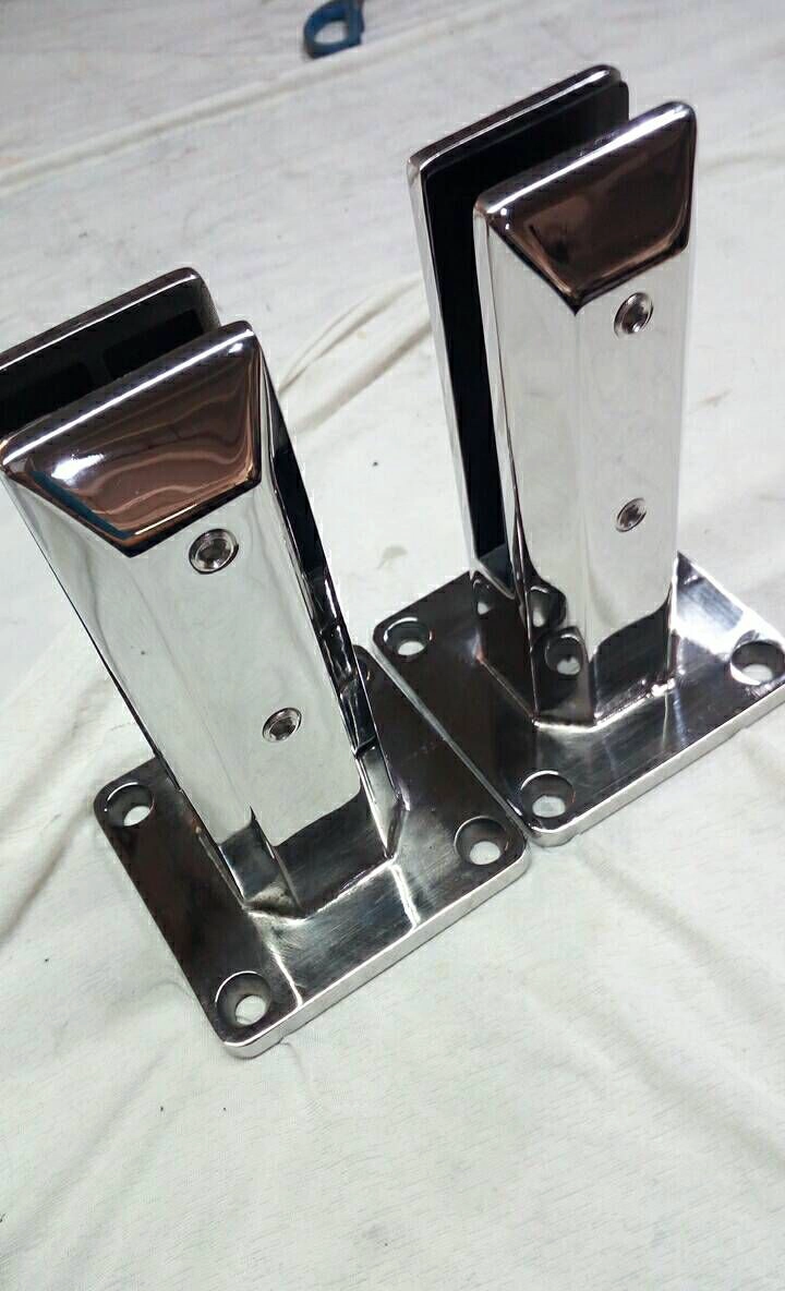 Stainless Steel 2205 Glass Spigot, Glass Fencing Fix Stainless Steel Spigot