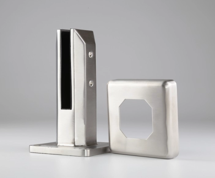 Stainless Steel 316 Duplex 2205 Square Glass Spigot, Frameless Glass Balustrade Spigot