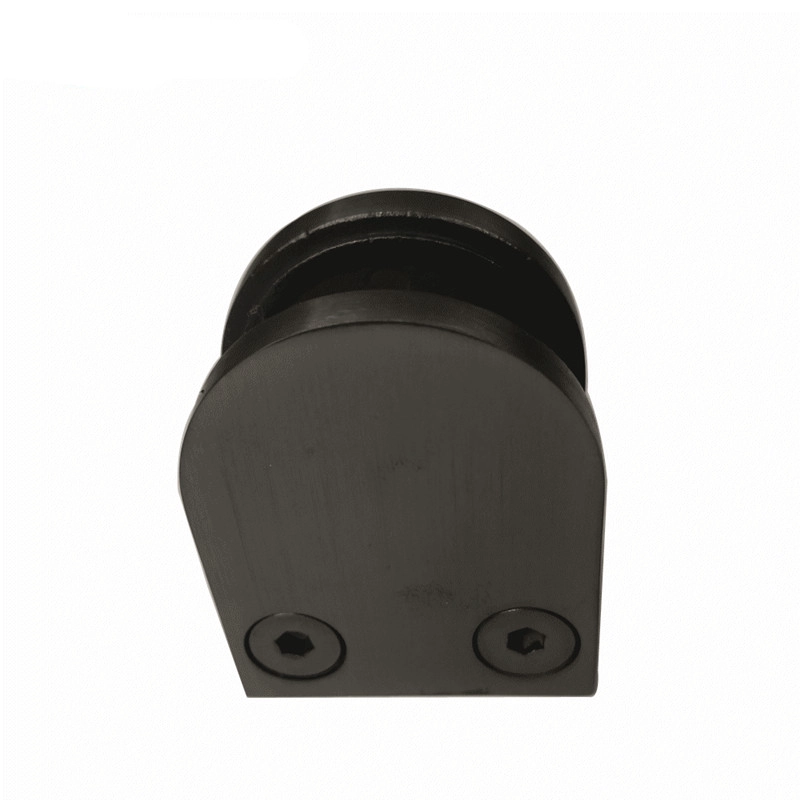 Stainless Steel Glass Clamp G105 with Flat Back for Square Post/Pole or Wall Fixing