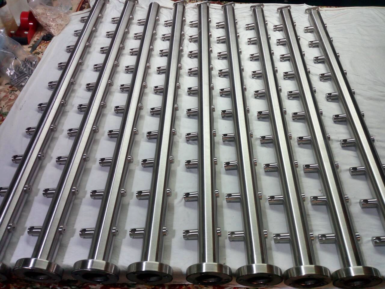 Stainless Steel Handrail Cross Bar Railings for Interior Stairs